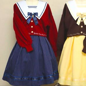ロリータ ワンピース Amavel セーラー 夏服 カーディガン セット まとめ売り