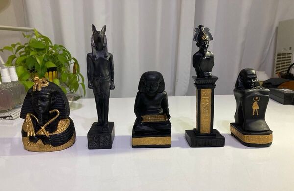 エジプト置物 6体セット