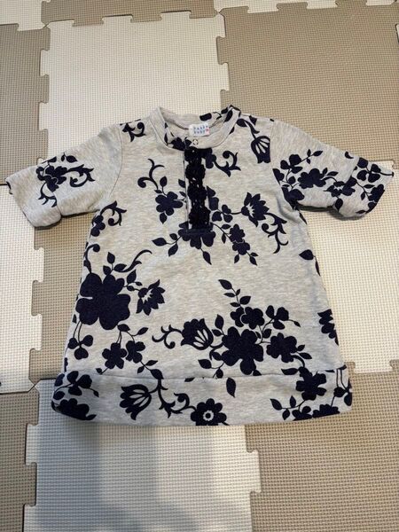 hakka baby 花柄 サイズ80