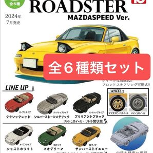 1/64 MAZDA ROADSTAR MAZDASPEED ver. 全6種類セット
