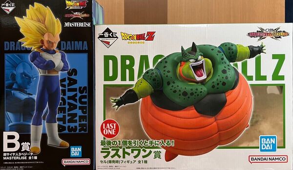 一番くじ ドラゴンボール VSオムニバスCROSS B ラストワン賞 超サイヤ人3ベジータ セル フィギュア