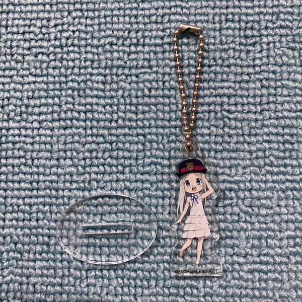 あの日見た花の名前を僕達はまだ知らない。 あの花 めんま 秩父鉄道 コラボ 限定 キーホルダー アクリルスタンド
