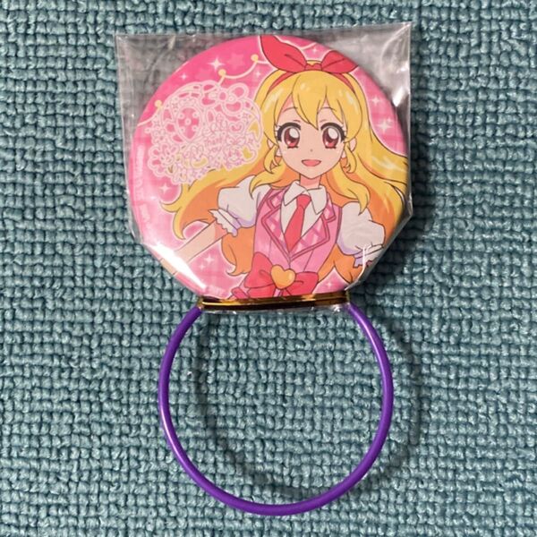 アイカツ 缶バッジ ナムコ 限定 星宮いちご サイン