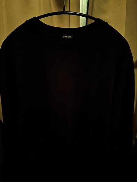 COMOLI 25SS コットンジャージ 長袖Tシャツ 3