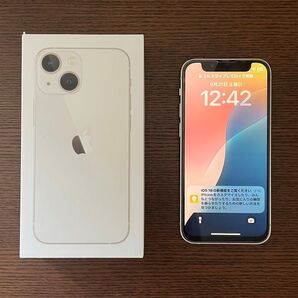 【ジャンク】iPhone13mini 128GB SIMフリー スターライト