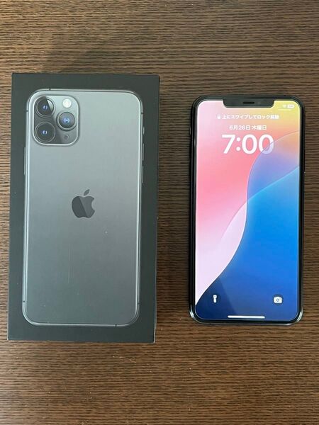【値下げ不可】iPhone11pro max スペースグレイ 256GB SIMロック解除済み