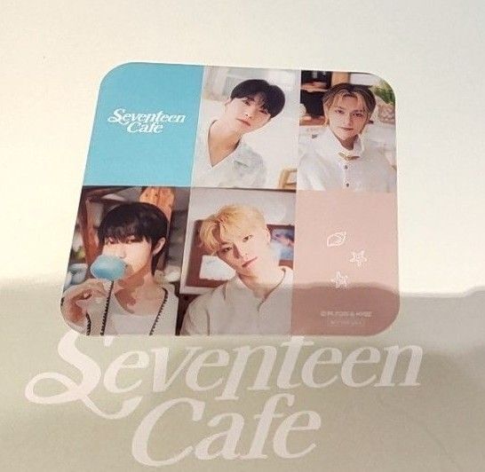 SEVENTEEN cafe 2025 クリアコースター 特典 パフォチ セブチカフェ ホシ ジュン THE8 ディノ