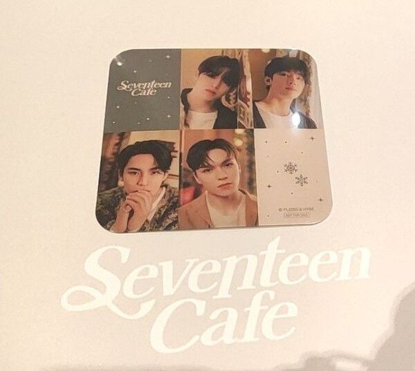 SEVENTEEN cafe 2025 クリアコースター 特典 エスクプス ウォヌ ミンギュ バーノン ヒポチ
