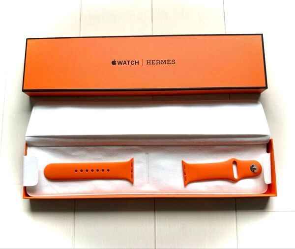 Apple Watch アップルウォッチ Herms エルメス スポーツバンド オレンジ 新品未使用