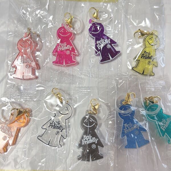 【新品未開封】MR.&FRIENDLY ミスターフレンドリー キラキラめじるしアクセサリー コンプリートセット 全9種 まとめ売り