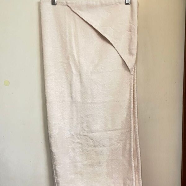 良品 エルメス お包み バスタオル ベージュ ブランケット ベビー ボトムス 膝丈