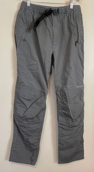 良品 モンベル サウスリムパンツ メンズM グレー mont-bell トレッキングパンツ クライミングパンツ