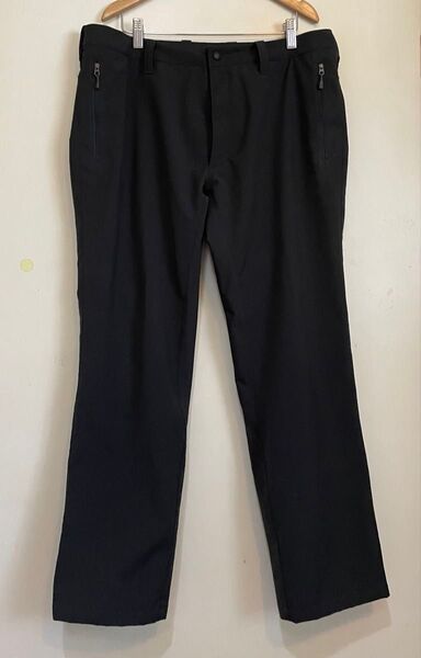 美品 モンベル ライトトレッキングパンツ メンズ L-S 黒 クライミングパンツ mont-bell