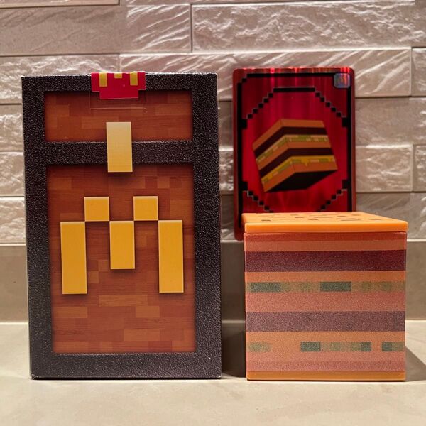 【新品】 マクドナルド マインクラフト コラボ ビックマッククリスタル