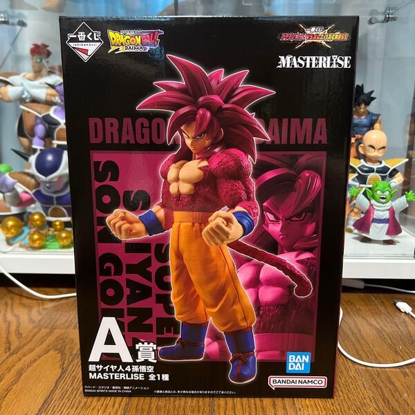 新品未開封 一番くじ ドラゴンボール VSオムニバスCROSS A賞 超サイヤ人4孫悟空 MASTERLISE