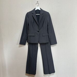 【INDIVI】インディヴィ 美品 レディース ジャケットセットアップ パンツ