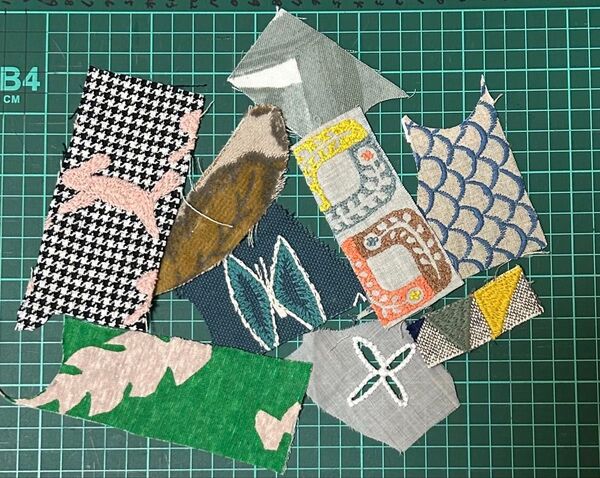 11 ミナペルホネン ハギレ カケラ ハンドメイド