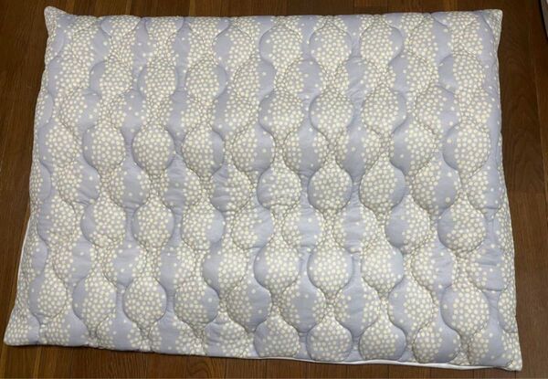 トゥルースリーパー 枕カバー 接着冷感素材 キルティング 厚手 グレー シングル