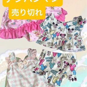 子ども 水着 セット 1.2回使用のみ ミッフィー ミッキーミニー ディズニー おまけにパウパトサンダル/麦帽子