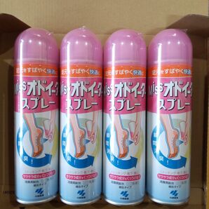 【新品 4本】 Missオドイータースプレー 150ml 小林製薬 フットケア 足裏 汗臭 足元 瞬間消臭