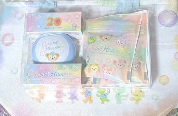 ディズニー ダッフィーフレンズ カラフルハピネス キャンディケース