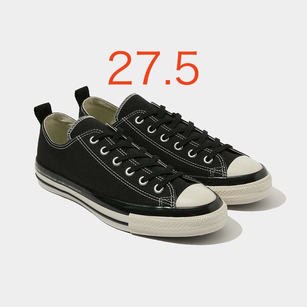 27.5 FRAGMENT V.A. Converse Jack Purcell 1935 Black フラグメント コンバース