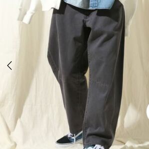 美品【niko and ...JEANSライトデニムバレルパンツ*L*ブラック ◆ 手数料を超える価格相談は、ご遠慮ください◆