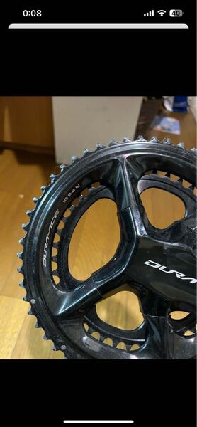 シマノ デュラエース クランクセットFC09 170mm 54t