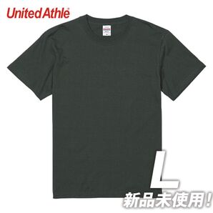 【2025年新色】Tシャツ 半袖 5.6オンス ハイクオリティー【5001-01】L グレイッシュグリーン 綿100% 無地