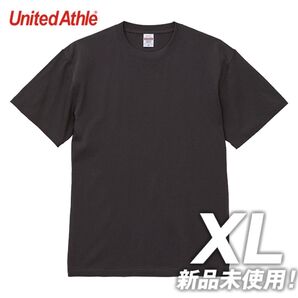 Tシャツ 半袖 厚手 オープンエンド ヘヴィーウェイト6.0オンス 綿100%【4208-01】XL スミ 無地