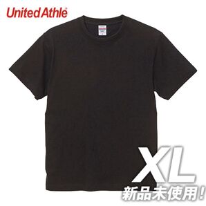 Tシャツ 半袖 厚手 オープンエンド ヘヴィーウェイト6.0オンス 綿100%【4208-01】XL ブラック 黒 無地