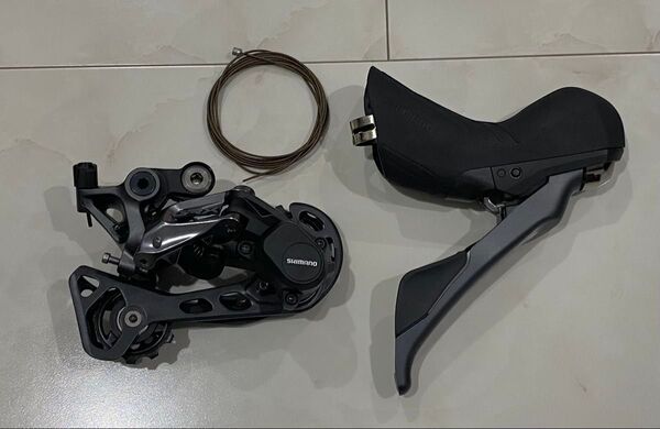 SHIMANO GRX ST-RX810 STI 油圧ディスク用11s 右レバー/RD-RX812 11sリアディレイラー セット