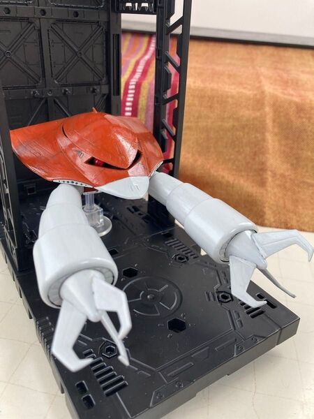 グラブロ 1/550 バンダイ ガンプラ 旧キット 模型 完成品 可動
