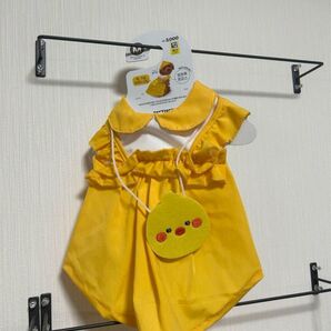 ペット服 ワンピース ひよこ Mサイズ イエロー 新品 未使用