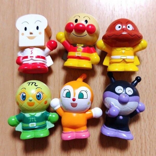 アンパンマン 指人形 ゆび人形 6種類まとめ売り