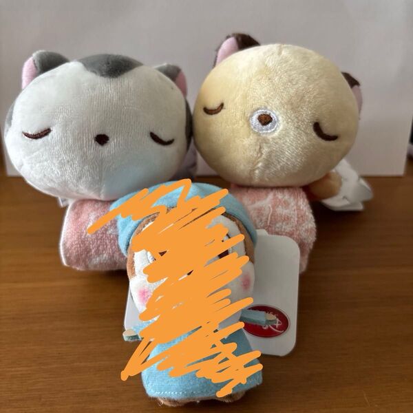 ディズニーストア プラッシュキーチェーン2個