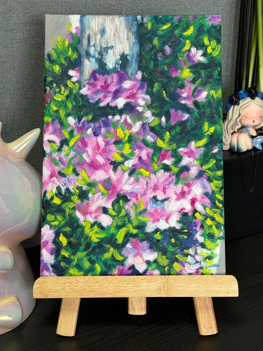 草原の河」 手描き 油絵 風景画 原画｜Yahoo!フリマ（旧PayPay