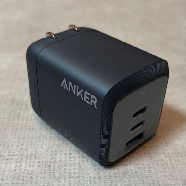 Anker Prime Wall Charger 67W 3ports GaN USB-C USB-A USB急速充電器