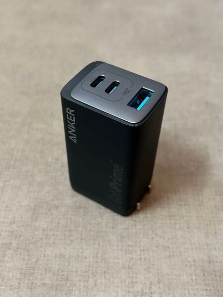 Anker 735 Charger GaNPrime 65W USB急速充電器 USB-A & USB-C 3ポート ブラック