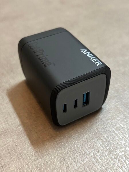 Anker Prime Wall Charger 100W 3ports GaN USB-C USB-A 急速充電器