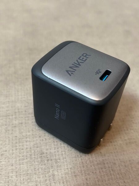 Anker Nano II 65W PD USB-C 急速充電器 ブラック