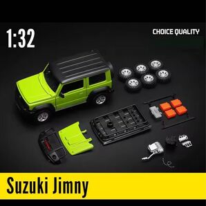1/32 スズキ ジムニー ミニカー グリーン ダイキャスト