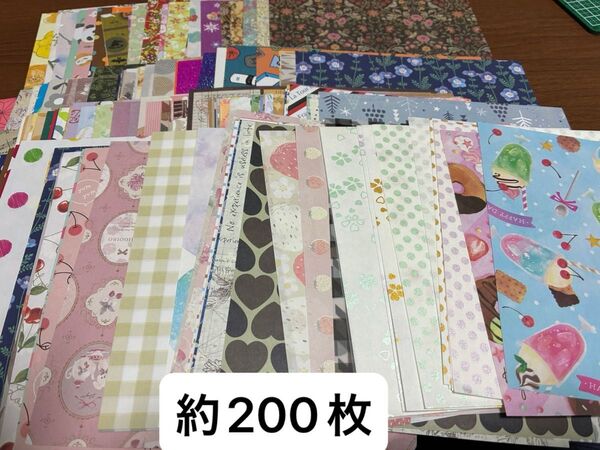 折り紙 デザインペーパー おすそ分け コラージュ素材 まとめ売り