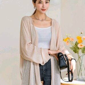 Dazy ドロップショルダー シアーカーディガン 新品同様