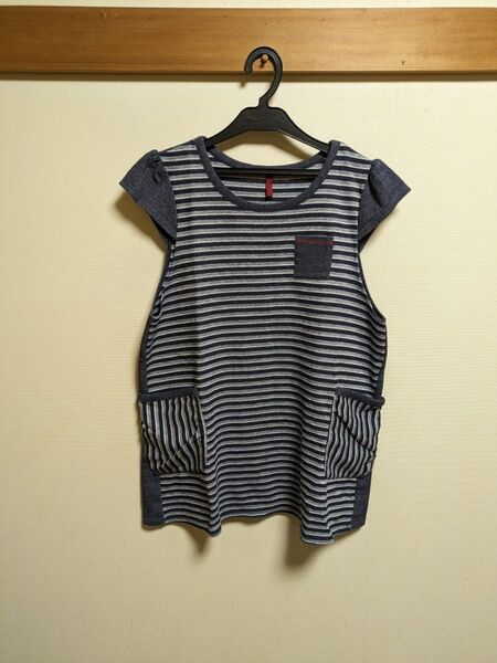 リサとガスパール チュニック丈Tシャツカットソー Gaspard et LISA