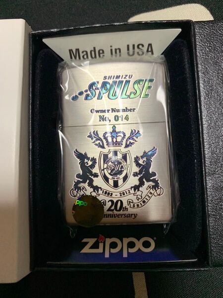 本日限定値下げ 未使用) 清水エスパルス 20周年記念 ZIPPO シリアルNo.14