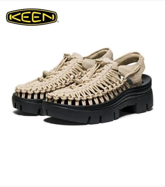 ★【国内正規品・新品】KEEN キーン オールジェンダー UNEEK PLT ユニーク サンダル 24.0㎝