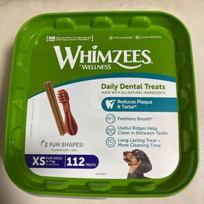 WHIMZEES 犬用デンタルガム XS 112個 未使用 はみがきガム