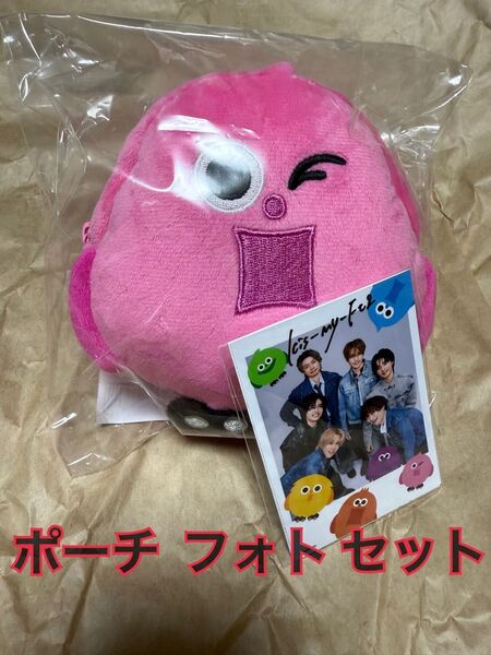 藤ヶ谷太輔 スクリーマーズのポーチ キスマイフォト セット Kis-My-ft2