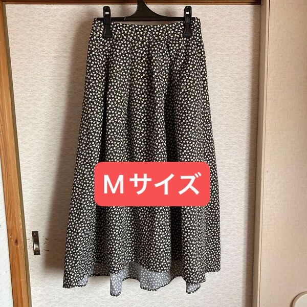 American Holic 花柄 ロングスカート フレアスカート Mサイズ 花柄スカート